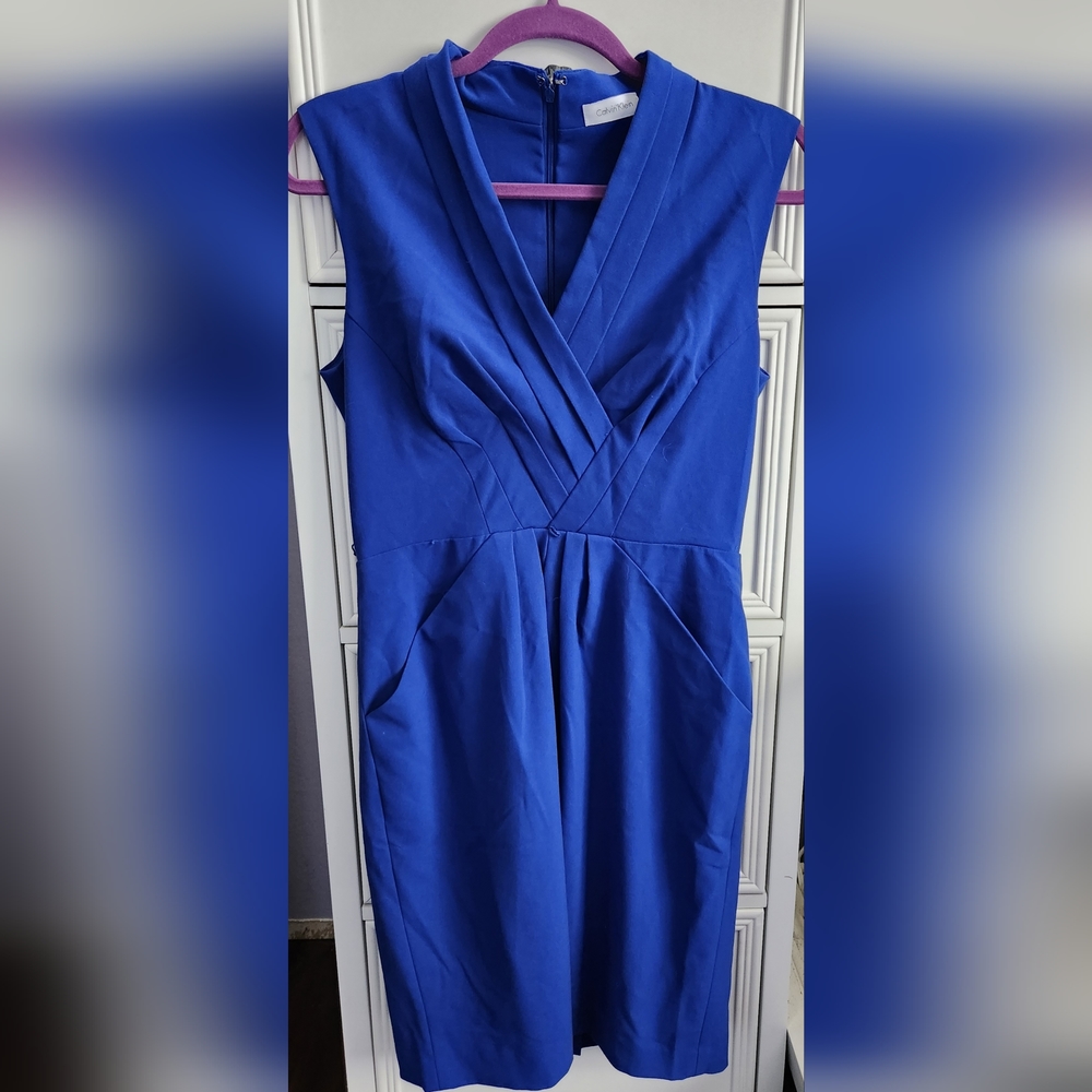 Calvin Klein Blue Dress Size 6